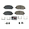 Z23-2036 Front Z23 Evolution Sport Series Carbon Fiber Ceramic Brake Pad Set