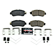 2024 Nissan Kicks - Front Carbon Fiber Ceramic Brake Pad Set, 1.6L 4Cyl, Z23 Evolution Sport Series