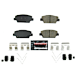 Z23-2050 Rear Z23 Evolution Sport Series Carbon Fiber Ceramic Brake Pad Set