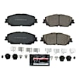 Z23-2076 Front Z23 Evolution Sport Series Carbon Fiber Ceramic Brake Pad Set