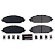 2023 Ram 1500 - Front Carbon Fiber Ceramic Brake Pad Set, 6.2L 8Cyl, Z23 Evolution Sport Series
