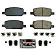 Z23-2283 Rear Z23 Evolution Sport Series Carbon Fiber Ceramic Brake Pad Set