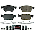 Z23-2300 Front Z23 Evolution Sport Series Carbon Fiber Ceramic Brake Pad Set
