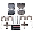 Z23-461 Rear Z23 Daily Carbon-Fiber Ceramic Brake Pads with Stainless-Steel Hardware Kit