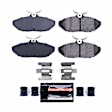 Z23-599 Rear Z23 Daily Carbon-Fiber Ceramic Brake Pads with Stainless-Steel Hardware Kit