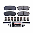 Z23-606 Rear Z23 Daily Carbon-Fiber Ceramic Brake Pads with Stainless-Steel Hardware Kit