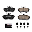 Z23-696 Front Z23 Daily Carbon-Fiber Ceramic Brake Pads with Stainless-Steel Hardware Kit