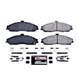 Z23-731 Front Z23 Daily Carbon-Fiber Ceramic Brake Pads with Stainless-Steel Hardware Kit