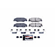 Z23-732 Rear Z23 Daily Carbon-Fiber Ceramic Brake Pads with Stainless-Steel Hardware Kit