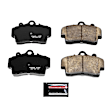 Z23-737 Front Z23 Daily Carbon-Fiber Ceramic Brake Pads with Stainless-Steel Hardware Kit