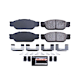 Z23-805 Front Z23 Daily Carbon-Fiber Ceramic Brake Pads with Stainless-Steel Hardware Kit
