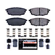 Z23-892 Rear Z23 Daily Carbon-Fiber Ceramic Brake Pads with Stainless-Steel Hardware Kit