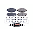 2005 Honda Element - Front Carbon Fiber Ceramic Brake Pad Set, Z23 Evolution Sport Series