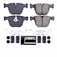 Z23-919B Rear Z23 Daily Carbon-Fiber Ceramic Brake Pads with Stainless-Steel Hardware Kit