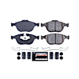 Z23-970 Front Z23 Daily Carbon-Fiber Ceramic Brake Pads with Stainless-Steel Hardware Kit