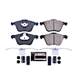 Z23-979 Front Z23 Daily Carbon-Fiber Ceramic Brake Pads with Stainless-Steel Hardware Kit