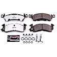 Z26-052 Front OR Rear Z26 Muscle Carbon-Fiber Ceramic Brake Pads with Stainless-Steel Hardware Kit
