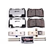 2007 Ford Mustang - Front Carbon Fiber Ceramic Brake Pad Set, Z26 Street Warrior Carbon-Fiber Ceramic Series