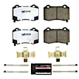 Z26-1053B Rear Z26 Street Warrior Carbon-Fiber Ceramic Series Carbon Fiber Ceramic Brake Pad Set