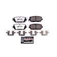 2023 Mazda MX-5 Miata - Rear Carbon Fiber Ceramic Brake Pad Set, 2.0L 4Cyl, Z26 Street Warrior Carbon-Fiber Ceramic Series