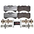 2018 Dodge Challenger - Front Carbon Fiber Ceramic Brake Pad Set, Z26 Street Warrior Carbon-Fiber Ceramic Series