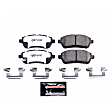 Z26-1454A Front Z26 Street Warrior Carbon-Fiber Ceramic Series Carbon Fiber Ceramic Brake Pad Set