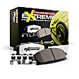 Z26-1454A Front Z26 Street Warrior Carbon-Fiber Ceramic Series Carbon Fiber Ceramic Brake Pad Set
