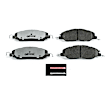 Z26-1463 Front Z26 Street Warrior Carbon-Fiber Ceramic Series Carbon Fiber Ceramic Brake Pad Set
