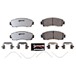 2024 Honda Passport - Front Carbon Fiber Ceramic Brake Pad Set, 3.5L 6Cyl, Z26 Street Warrior Carbon-Fiber Ceramic Series
