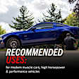 Z26-1609 Front Z26 Street Warrior Carbon-Fiber Ceramic Series Carbon Fiber Ceramic Brake Pad Set