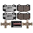 Z26-1718 Rear Z26 Street Warrior Carbon-Fiber Ceramic Series Carbon Fiber Ceramic Brake Pad Set