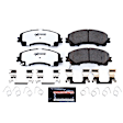 Z26-1736 Front Z26 Street Warrior Carbon-Fiber Ceramic Series Carbon Fiber Ceramic Brake Pad Set