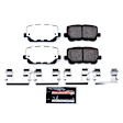 Z26-1766 Rear Z26 Street Warrior Carbon-Fiber Ceramic Series Carbon Fiber Ceramic Brake Pad Set