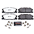2017 Dodge Charger - Front Carbon Fiber Ceramic Brake Pad Set, 3.6L 6Cyl, Z26 Street Warrior Carbon-Fiber Ceramic Series