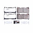 Z26-1853 Front Z26 Street Warrior Carbon-Fiber Ceramic Series Carbon Fiber Ceramic Brake Pad Set