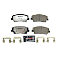 Z26-2117 Front Z26 Street Warrior Carbon-Fiber Ceramic Series Carbon Fiber Ceramic Brake Pad Set