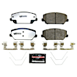 2020 Hyundai Veloster N - Front Carbon Fiber Ceramic Brake Pad Set, 2.0L 4Cyl, Z26 Street Warrior Carbon-Fiber Ceramic Series