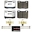 Z26-2363 Rear Z26 Street Warrior Carbon-Fiber Ceramic Series Carbon Fiber Ceramic Brake Pad Set