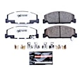 1994 Honda Civic - Front Carbon Fiber Ceramic Brake Pad Set, 4-Door, Non-ABS, Z26 Street Warrior Carbon-Fiber Ceramic Series