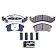 Z26-623 Front Z26 Street Warrior Carbon-Fiber Ceramic Series Carbon Fiber Ceramic Brake Pad Set