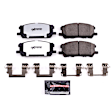 Z36-1005 Front Z36 Truck Carbon-Fiber Ceramic Brake Pads with Stainless-Steel Hardware Kit