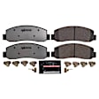 Z36-1069 Front Z36 Truck Carbon-Fiber Ceramic Brake Pads with Stainless-Steel Hardware Kit