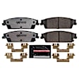 Z36-1194 Rear Z36 Truck Carbon-Fiber Ceramic Brake Pads with Stainless-Steel Hardware Kit