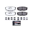 Z36-1304 Rear Z36 Truck Carbon-Fiber Ceramic Brake Pads with Stainless-Steel Hardware Kit