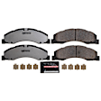2016 Ford E-350 Super Duty - Front Carbon Fiber Ceramic Brake Pad Set, 5.4L 8Cyl, Z36 Extreme Truck And Tow