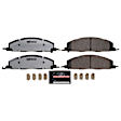 Z36-1400 Rear Z36 Truck Carbon-Fiber Ceramic Brake Pads with Stainless-Steel Hardware Kit