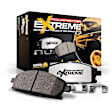 2013 Ford Explorer - Carbon Fiber Ceramic Brake Pad Set, Standard Brakes, 325mm (12.8 in.) Front Rotors, Z36 Extreme Truck And Tow