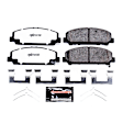 Z36-1509 Front Z36 Truck Carbon-Fiber Ceramic Brake Pads with Stainless-Steel Hardware Kit