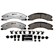 Z36-1565 Front OR Rear Z36 Truck Carbon-Fiber Ceramic Brake Pads with Stainless-Steel Hardware Kit