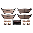 Z36-1602 Rear Z36 Truck Carbon-Fiber Ceramic Brake Pads with Stainless-Steel Hardware Kit